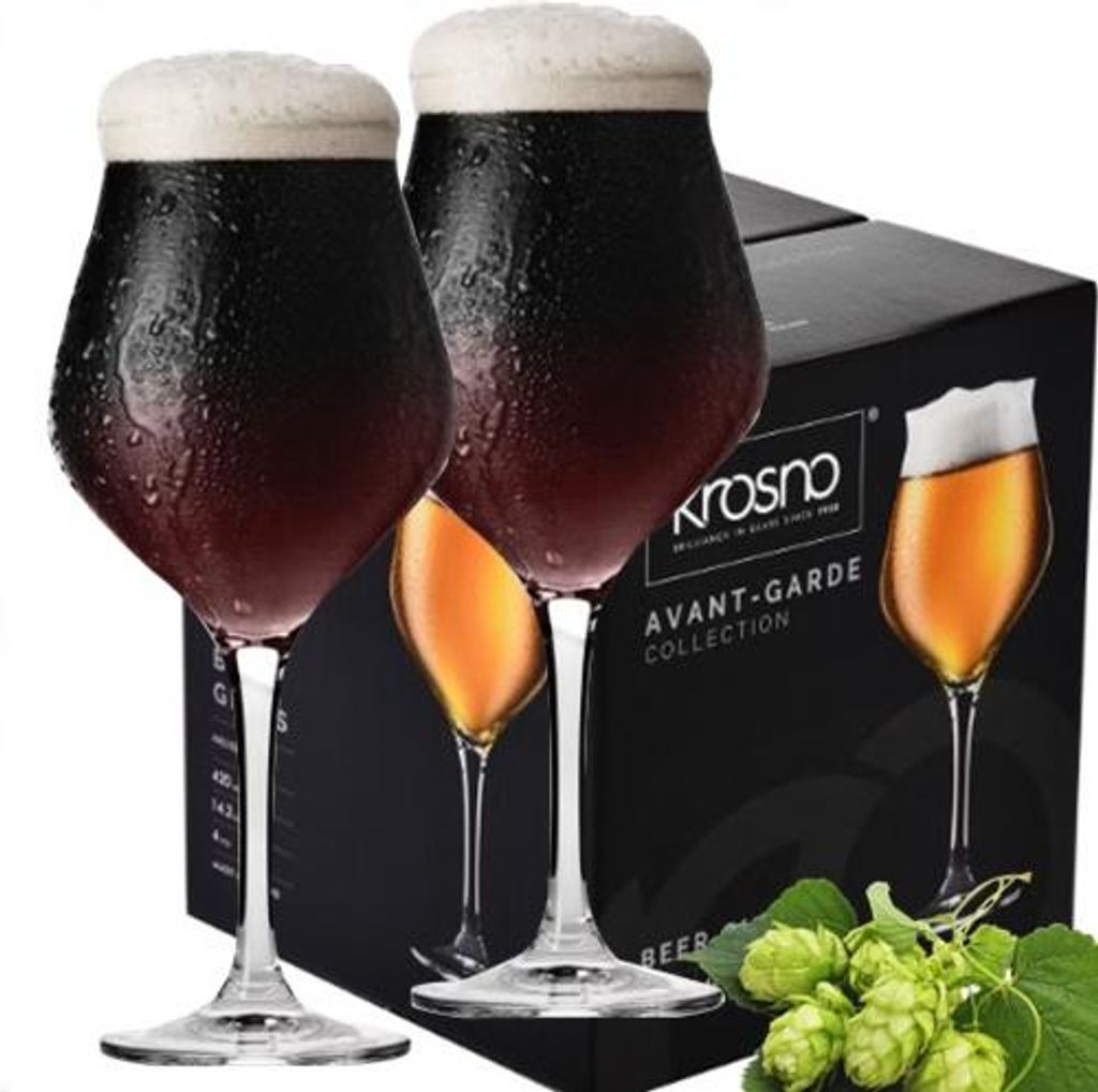KROSNO GLÄSER 420ml 4 Stk. FÜR BIER AVANTGARDE Produktbild 