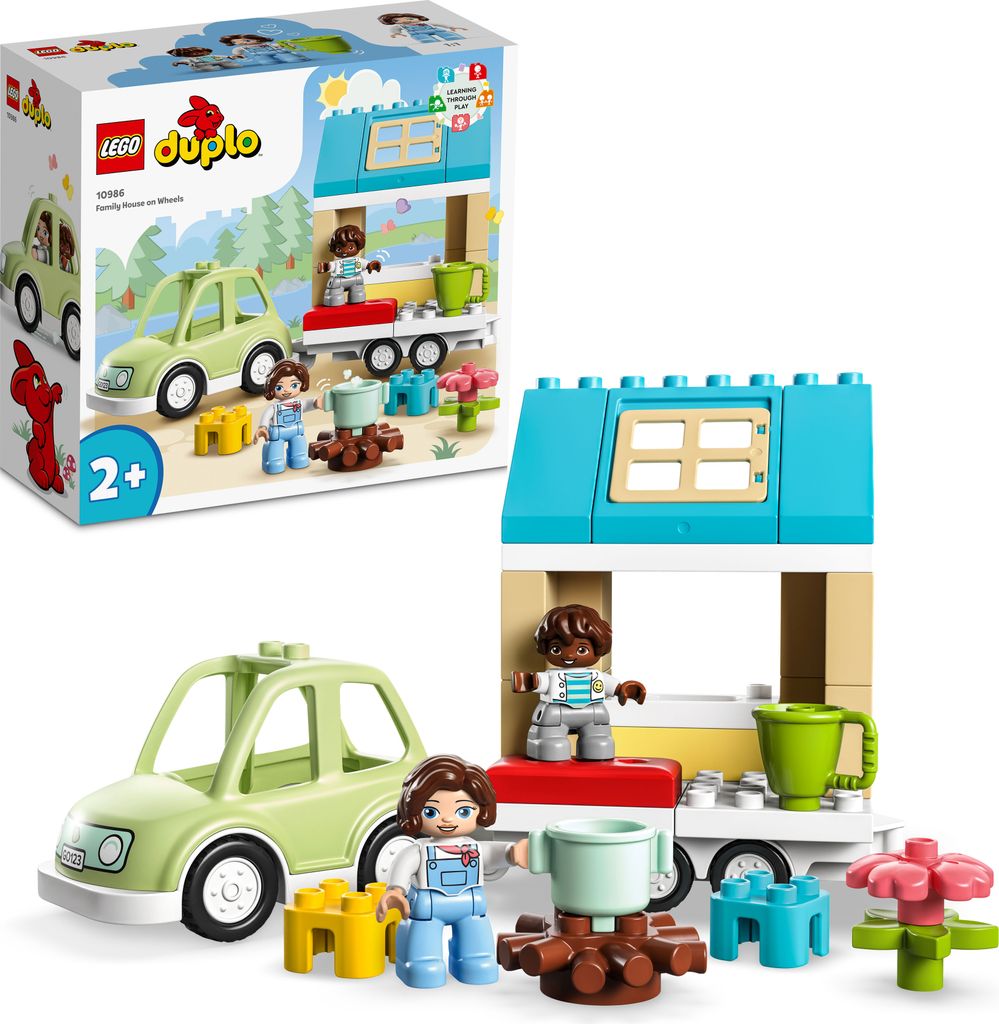 Maison familiale sur roues DUPLO 10986 Image du produit 