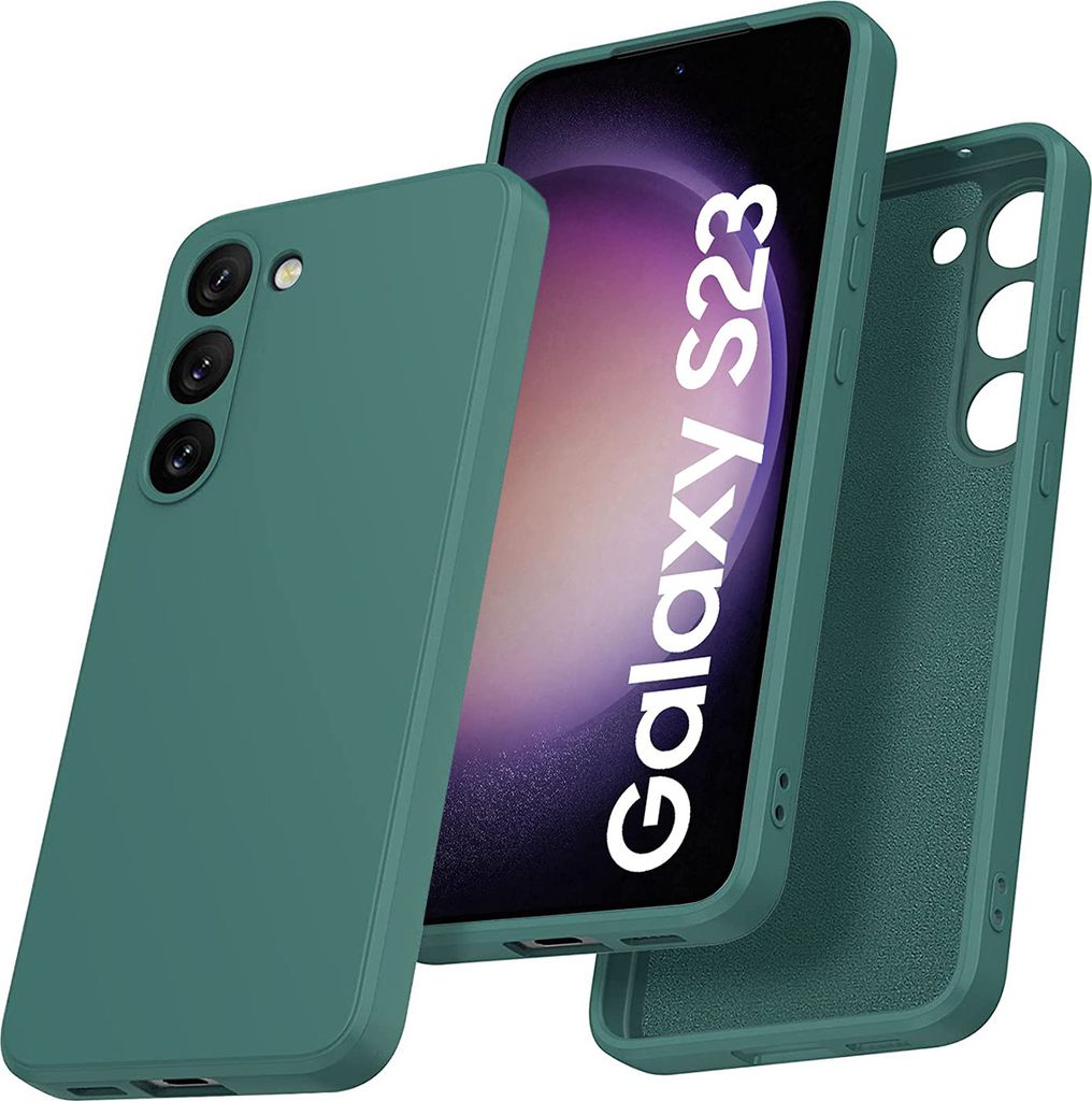 Custodia Galaxy S23, LaimTop Slim Liquid Silicone Gel Immagine del prodotto 