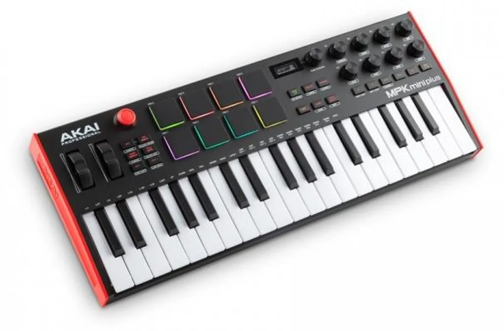 Clavier de Commande MIDI USB Akai MPK Mini Plus avec Séquenceur Intégré - 9