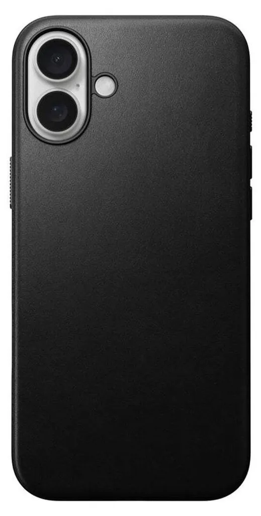 Custodia Nomad Pelle iPhone 16 Plus Nera - La Tua Storia in MagSafe