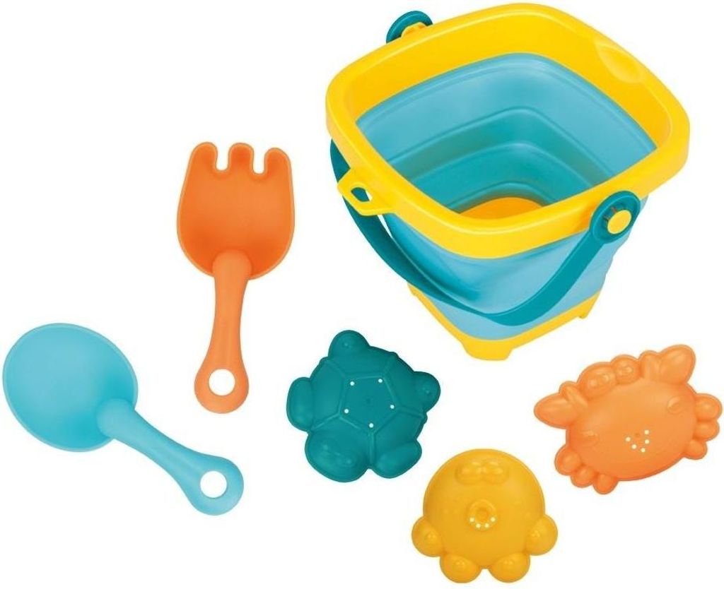 Opvouwbare emmer en waterspeelgoed set voor baby's, Productafbeelding 
