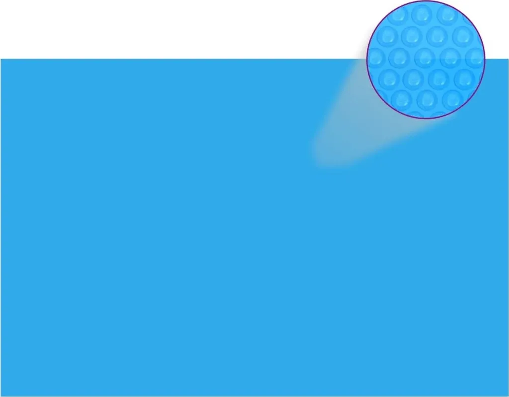Telo Copripiscina 6x4m in PE Blu | Copertura Anti-UV e Detriti