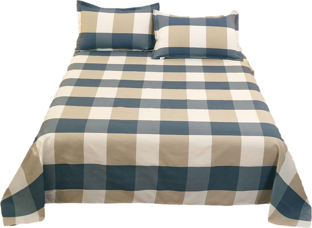 Bettw?sche-Set fš¹r Queensize-Betten, 3-teilig, farbig, fš¹r Queensize-Betten (160 x 230 cm), luxuri?s, atmungsaktiv, mit tiefen Taschen und op...