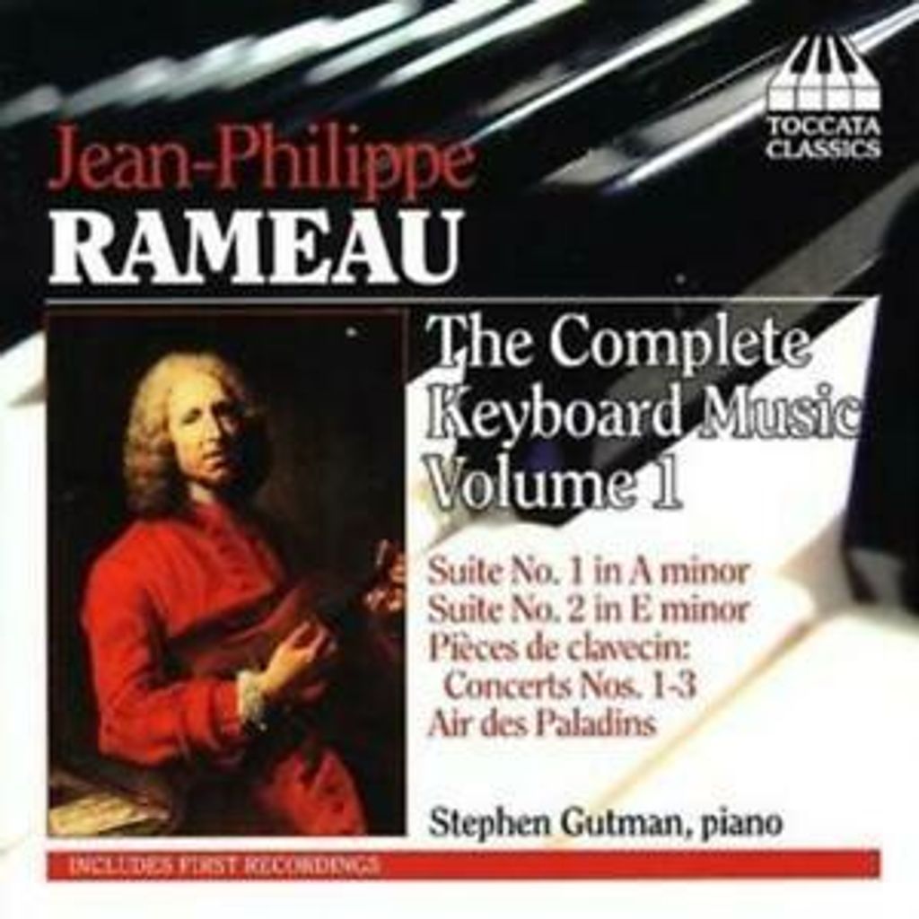 Jean-Philippe Rameau : Complete Keyboard Music Vol. 1 (Gutman) CD (2007)