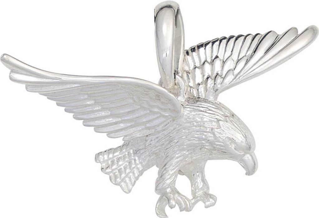 Anhänger Adler aus 925 Echt Silber Sterlingsilber Silberanhänger Halsschmuck