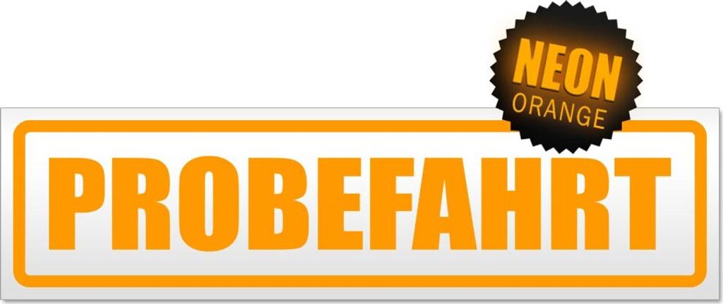 Probefahrt Magnetschild Schild magnetisch