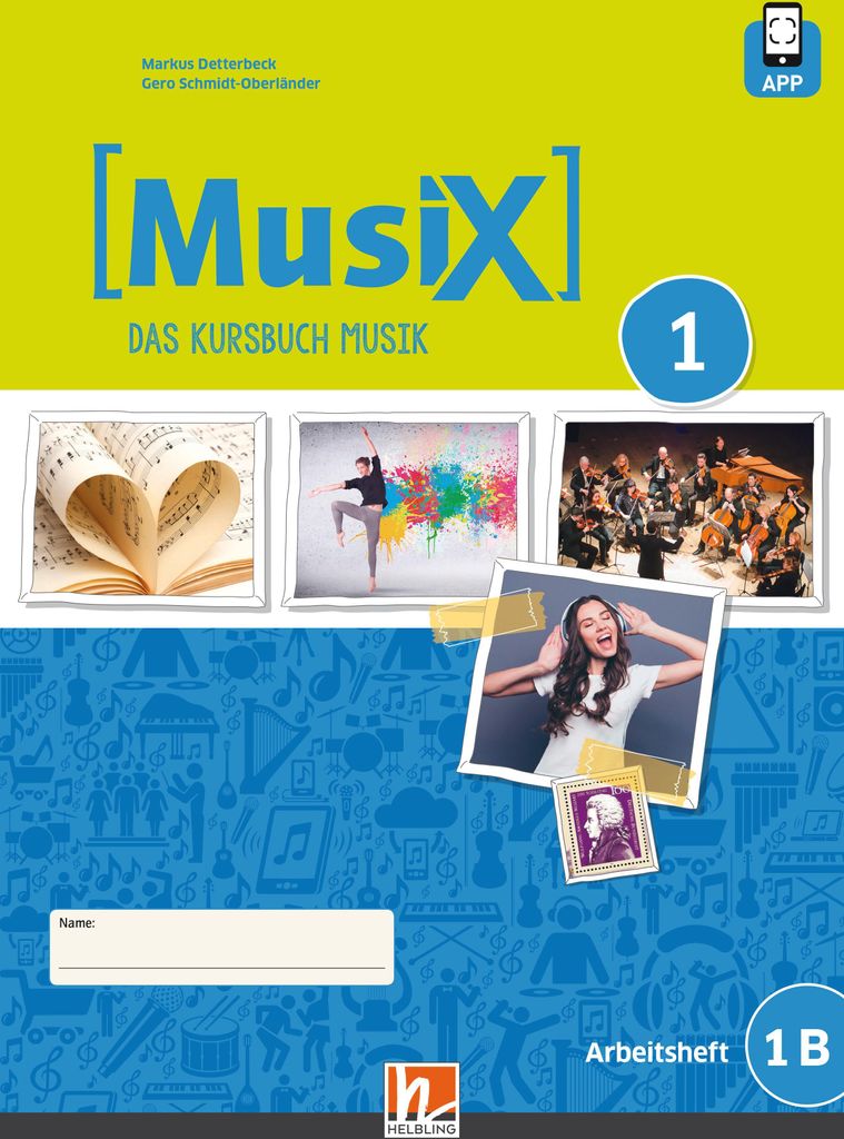 MusiX 1. Arbeitsheft 1B. Neuausgabe 2019. Ausgabe Produktbild 1