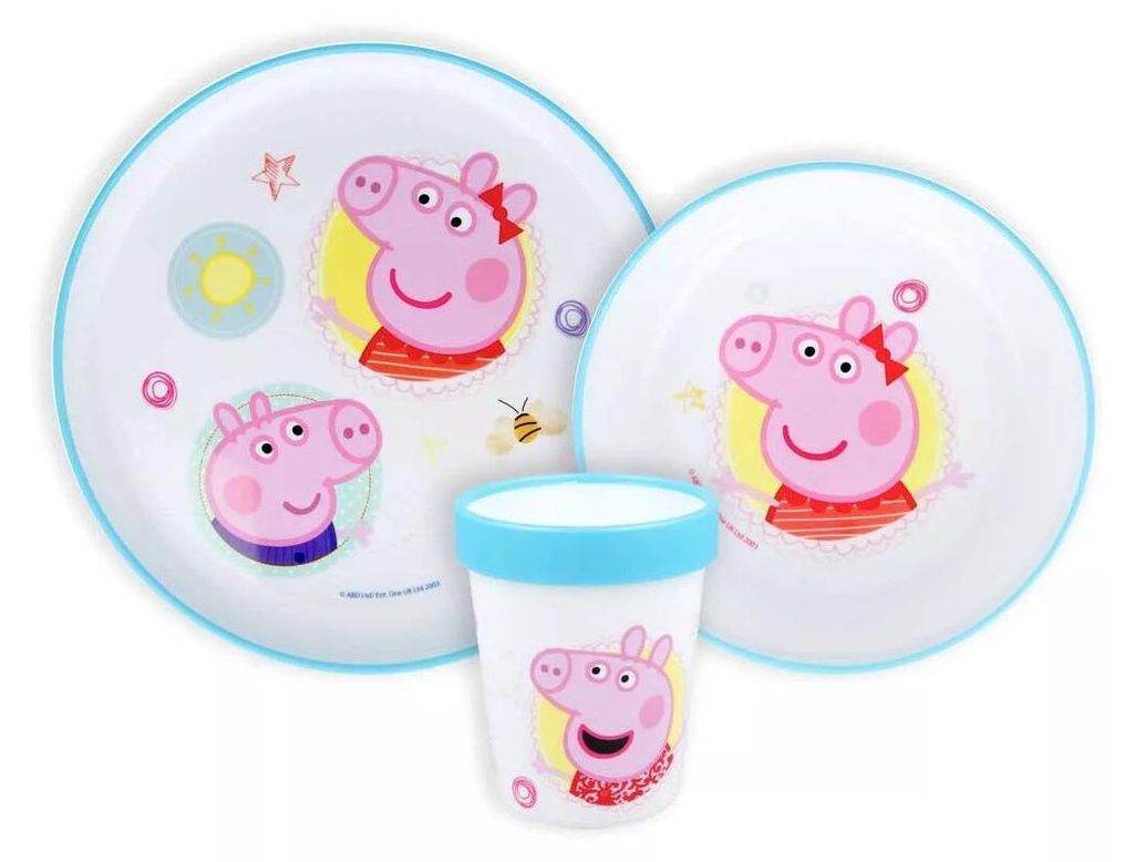 Set de vaisselle antidérapante Core, set microplastique Image du produit 