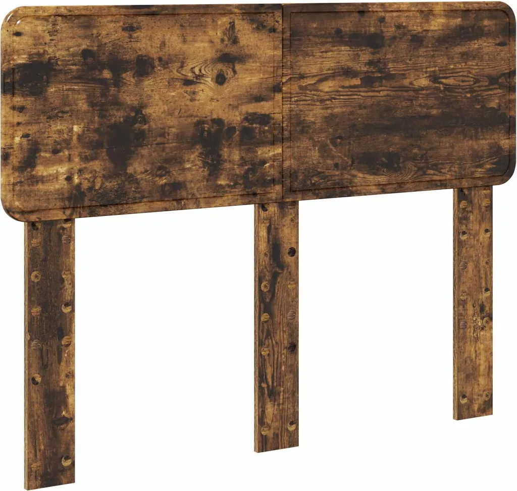 Offerta Testiera Letto 120 cm Rovere Affumicato - Legno Resistente