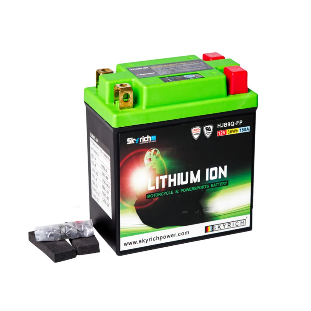 Fini les pannes de démarrage avec la Batterie SKYRICH HJB9-FP Lithium