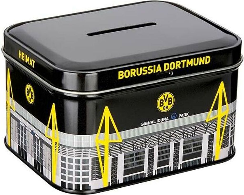 Borussia Dortmund Merchandising BvB Metallspardose 0 0 STK Produktbild 