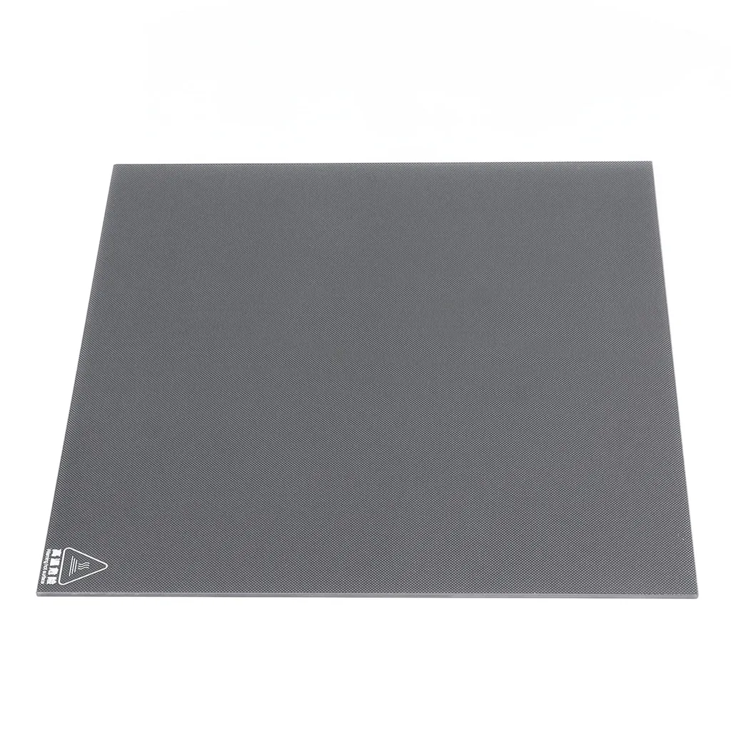 Plateau en verre 350x350x4mm : résout les problèmes de planéité 3D