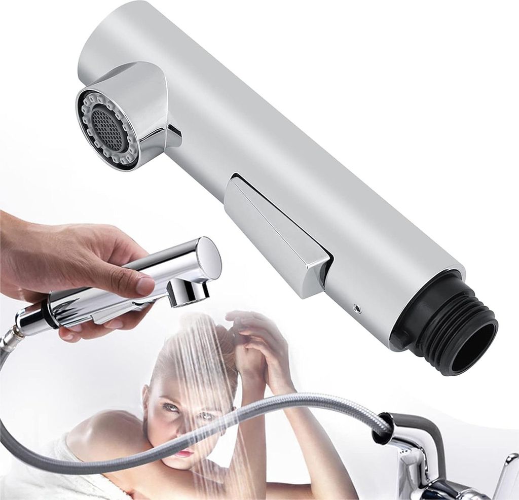 Kranen Sproeier Kopf - Küchen Badezimmer Ausziehbare Kranen Sproeier Dusche Wasserhahn Spray Kopf Ersatz Zubehör - Qualität - Funktionalität