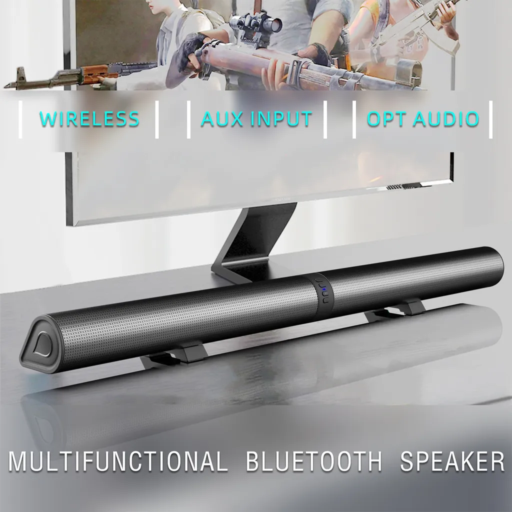 Enceinte PC Bluetooth à champ tridimensionnel et barrage sonore - 14
