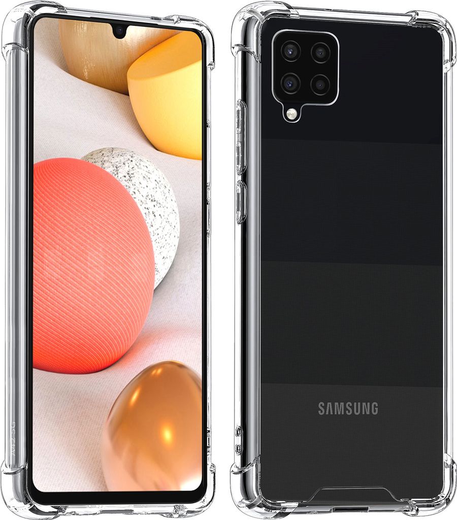 Samsung Galaxy A42 TPU Backcover - Transparent - Antishock