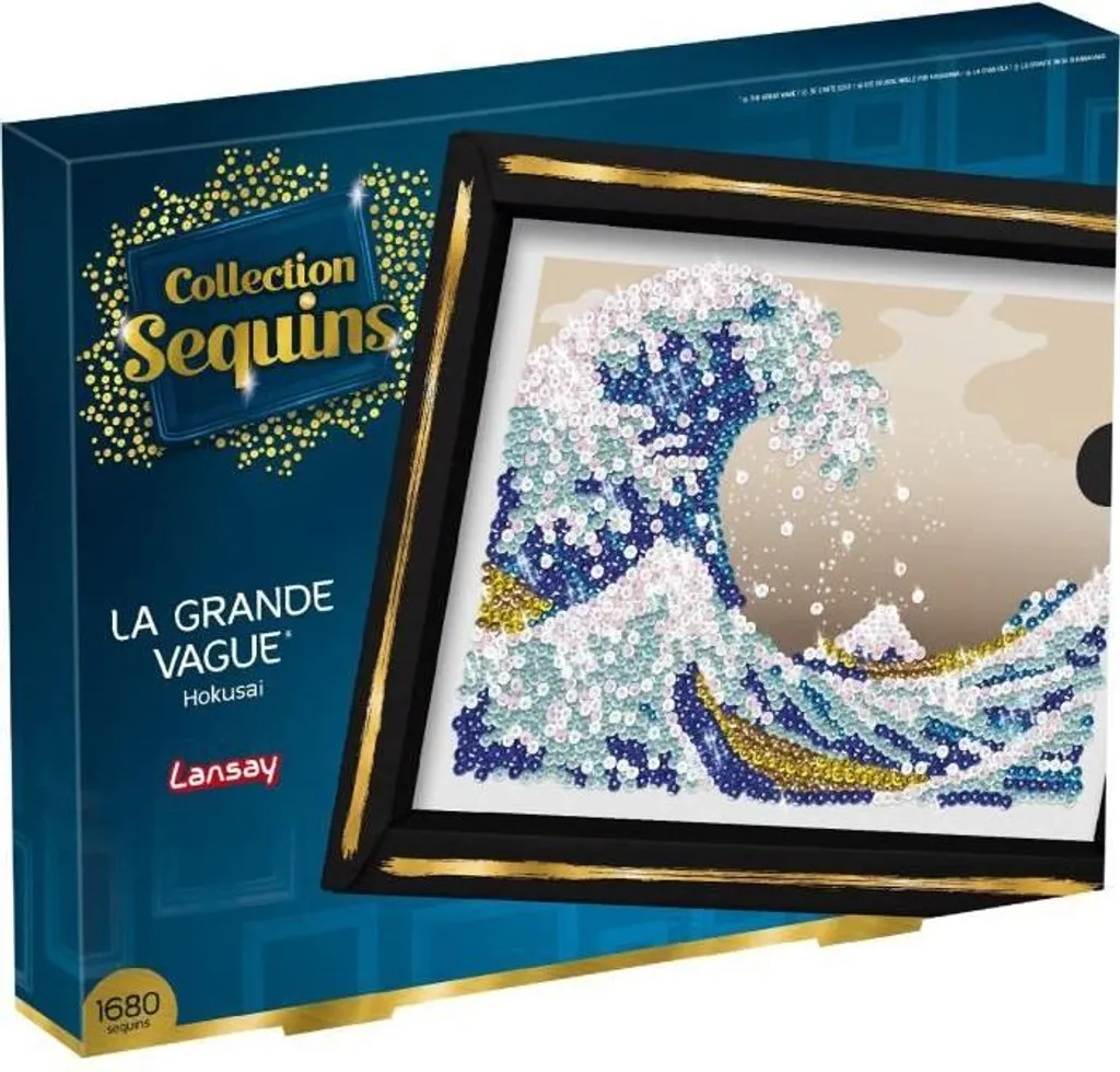 Paillettes La Grande Onda Hokusai Lansay - Regalo Creativo Teenager