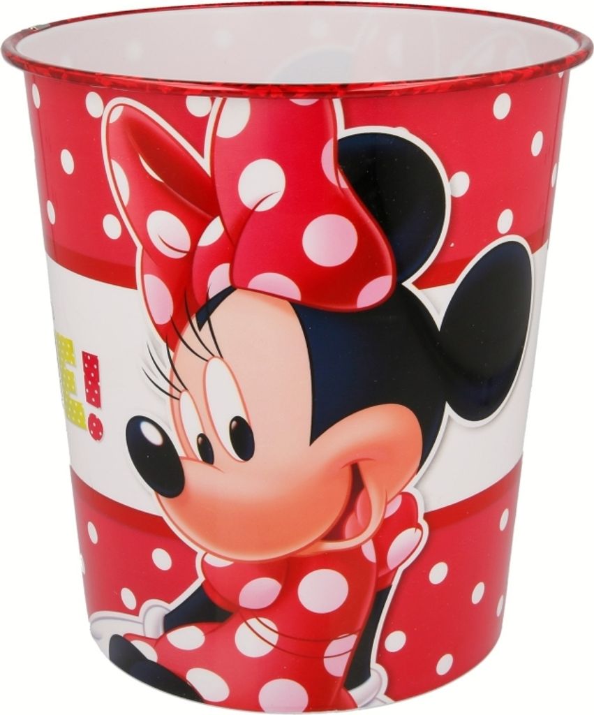 Tataway Disney Papierkorb mit rosa Punkten für Mädchen mit Produktbild 