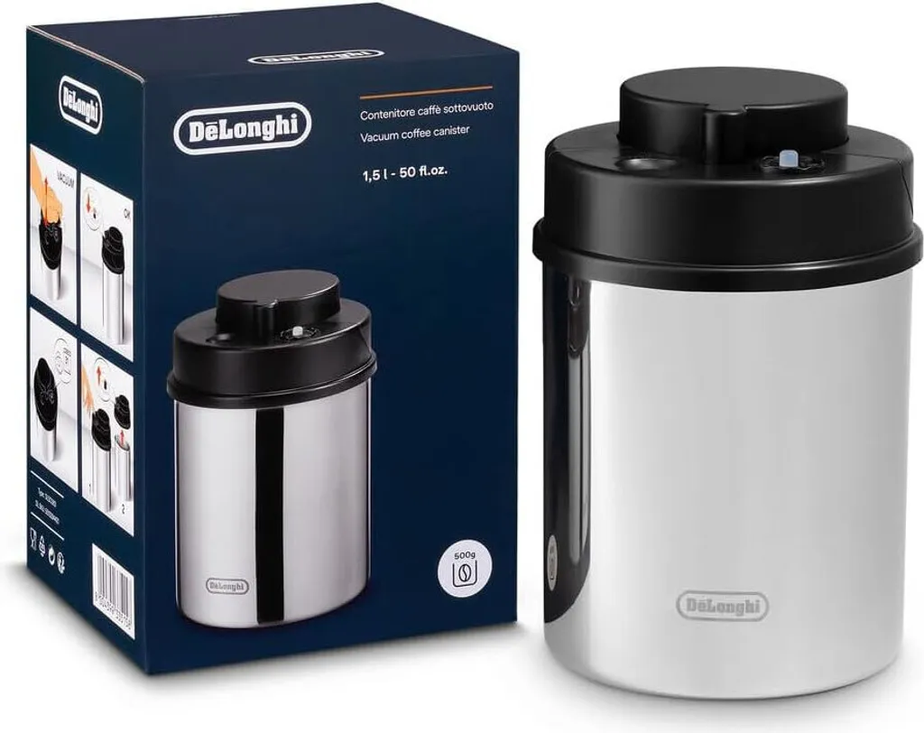 Évitez le Café Rance : Boîte sous Vide DeLonghi DLSC063 Haute Qualité - 6