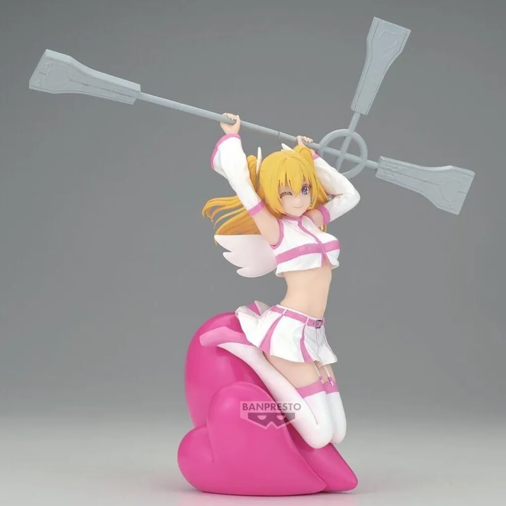 Statuette Décorative Poppin Heart 18 cm - Objet d'Art Design pour Salon
