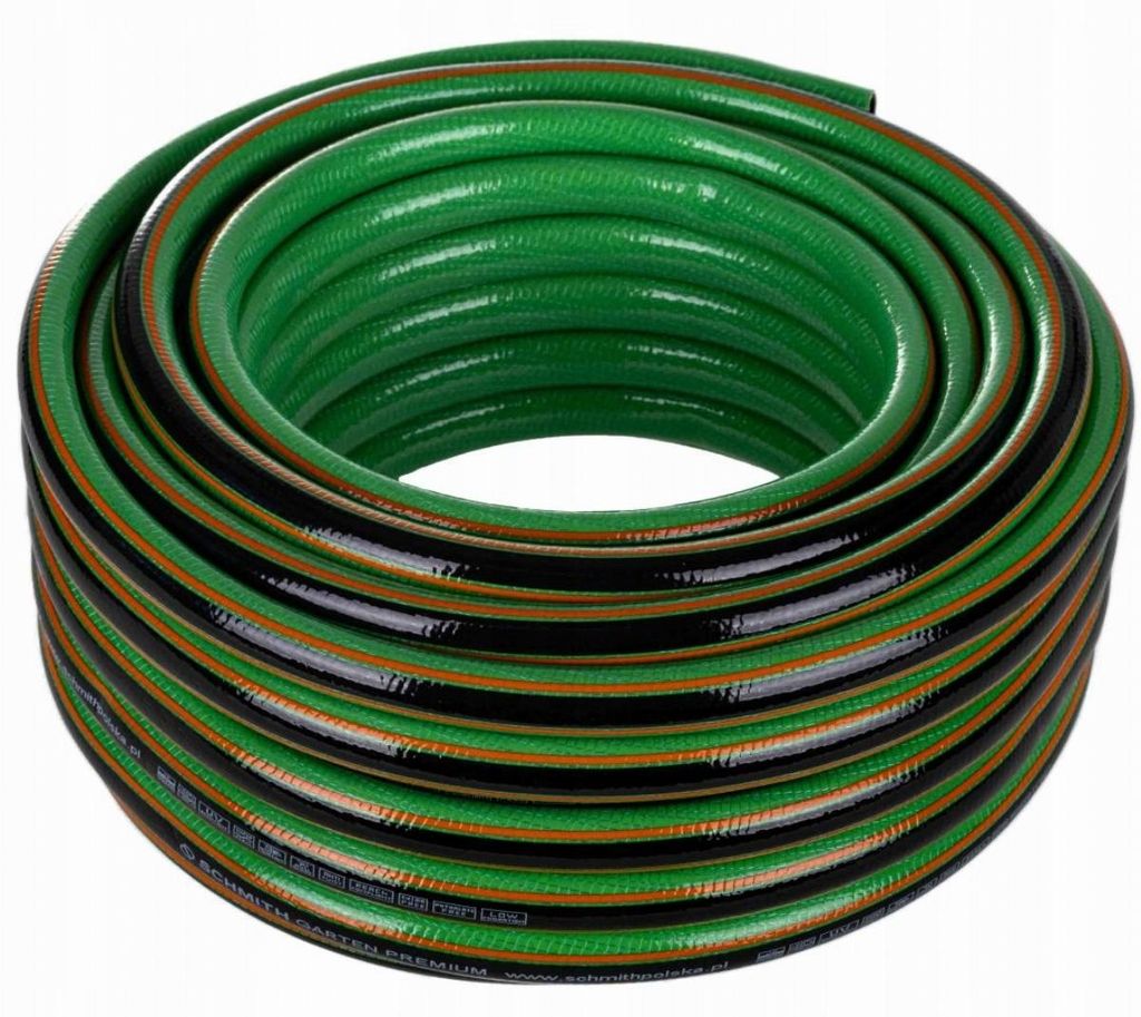 Schmith Gartenschlauch 1/2 Zoll 30 mm Wasserschlauch 5-lagig Anti Twist | Premium Gartenbewässerung Super Flexi | Robuster Bewässerungsschlauch R...