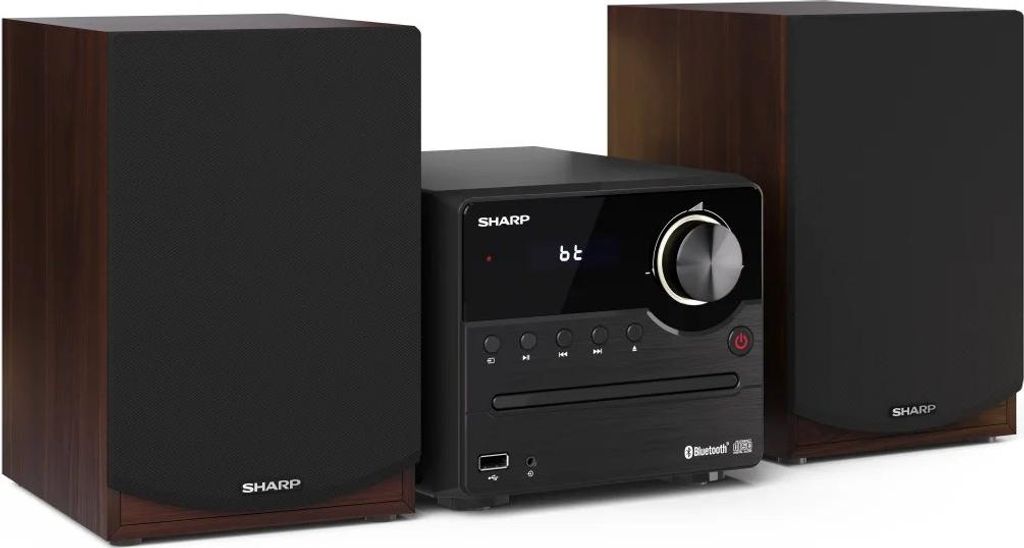 Sharp XL-B512(BR) HiFi mikrosystém, CD/FM/USB/Bluetooth Obrázok produktu 