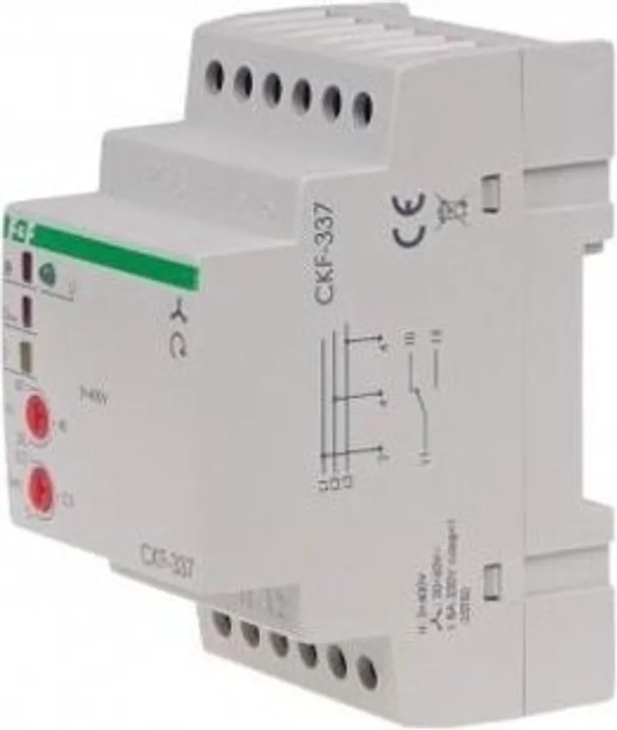 Capteur de séquence et perte de phase CKF-337 pour rail DIN 35mm