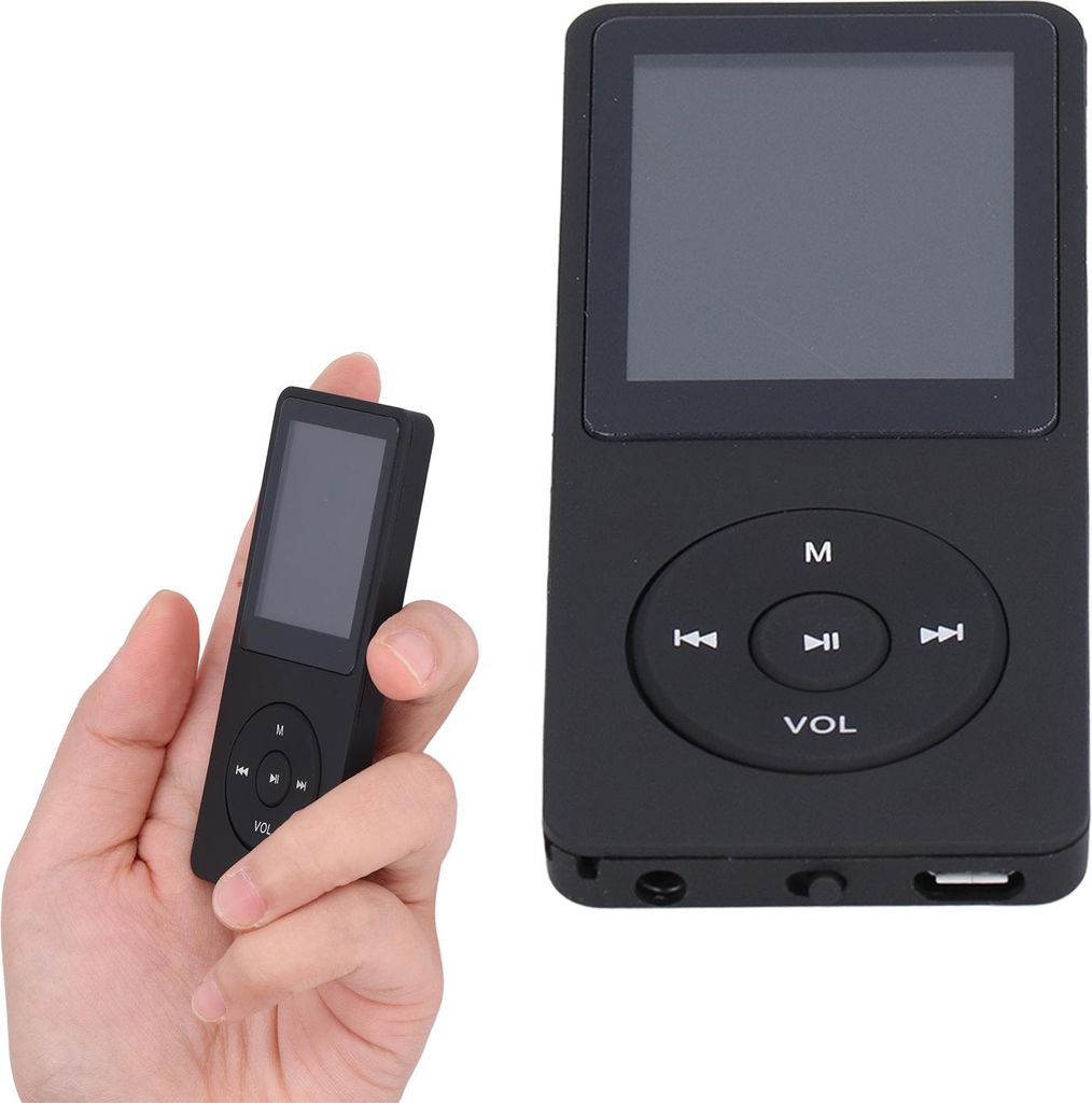 Tragbarer FM-Sport-Musikplayer Farbe hochauflösendes TFT-Display Video-MP3-MP4-Player für Outdoor-Büro