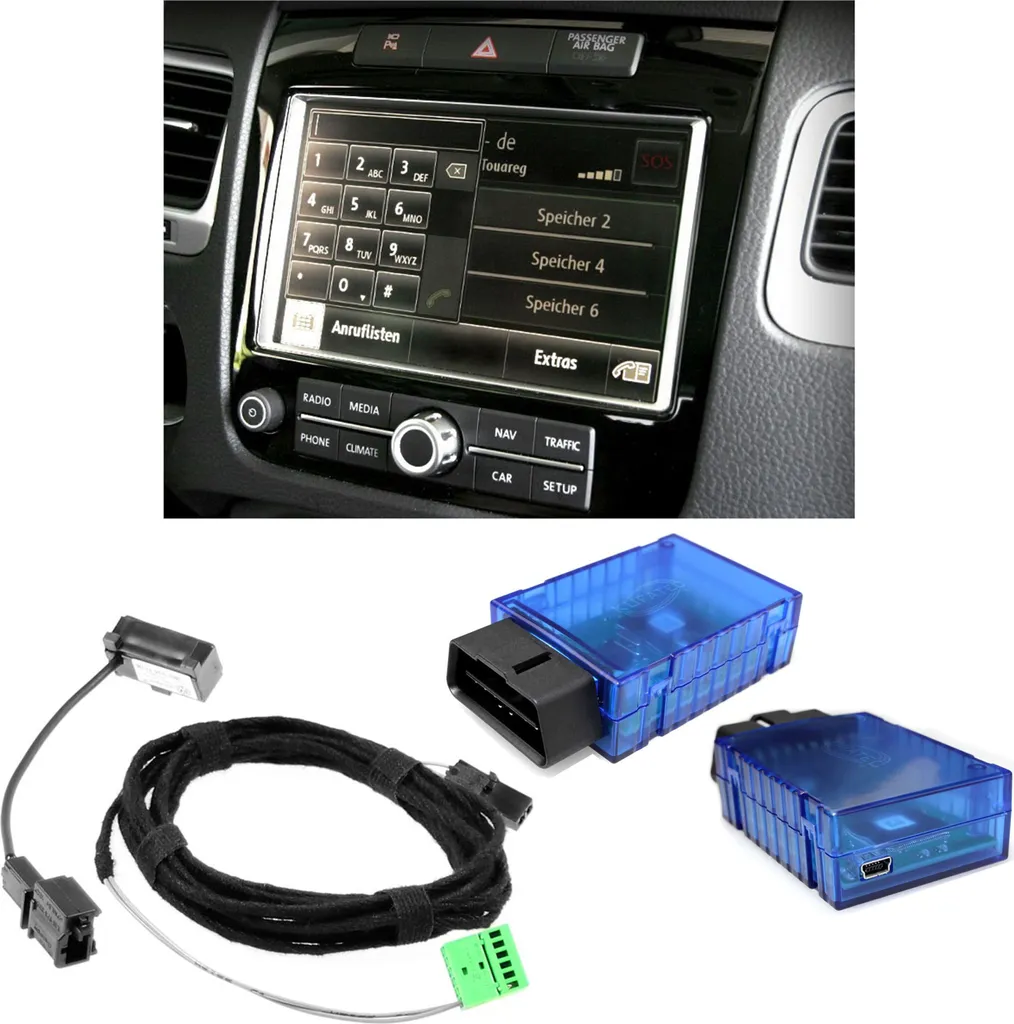 Kit mains libres Bluetooth d'origine Kufatec et micro haute clarté