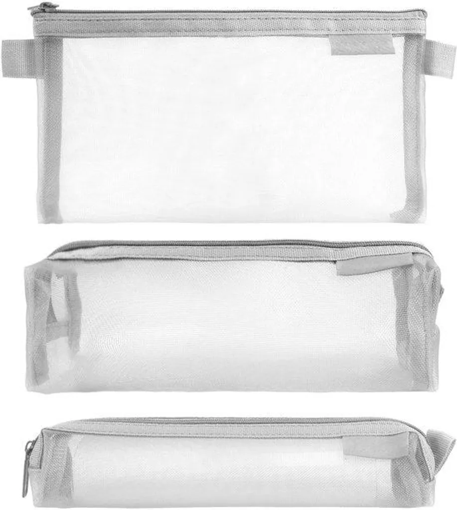 Trousse transparente anti-choc : fini le désordre dans le sac d'école