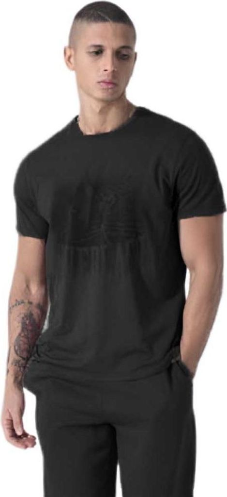 Everlast Fading Graphic Kurzarm-t-shirt Schwarz M Herren Schwarz M