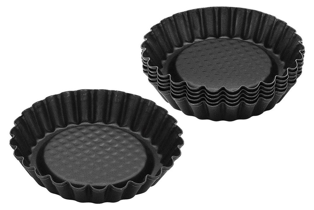 Lot de 6 moules à tartelettes 10 cm Zenker Black Metallic Image du produit 