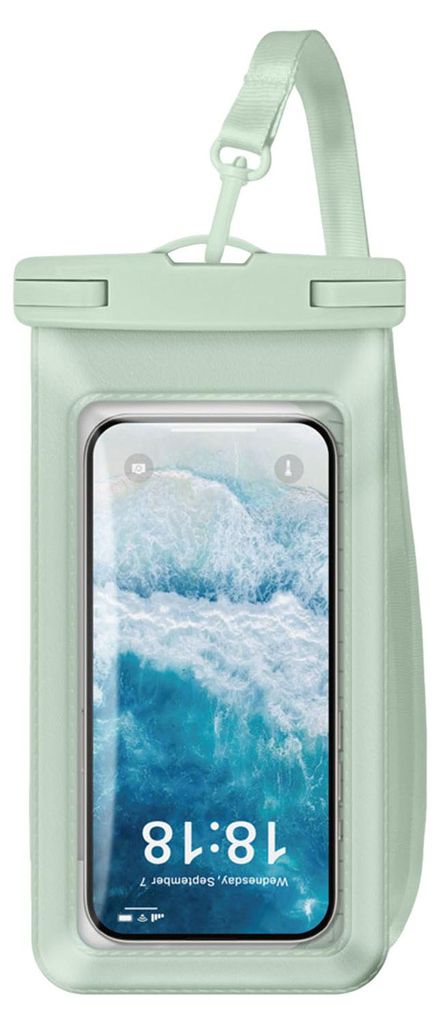 Wasserdichte Handytasche mit Trageband, Touchscreen-fähig, durchsichtig, schwimmfähig, trockener Schutz für Strand, Kajak, Kreuzfahrt, Reiseuten...