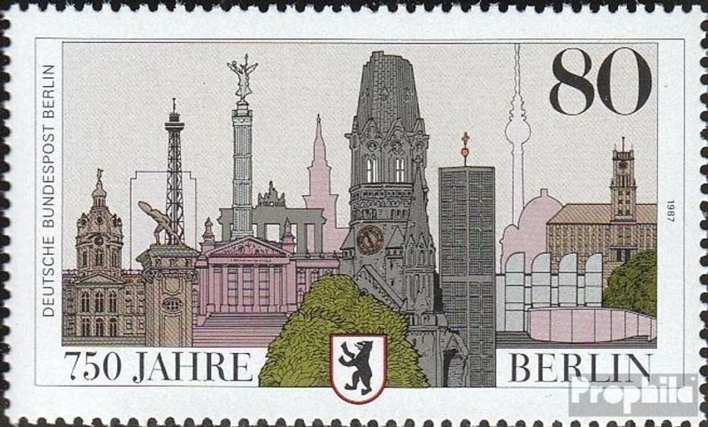Briefmarken Berlin (West) 1987 Mi 776 (kompl.Ausgabe) postfrisch 750 Jahre Berlin