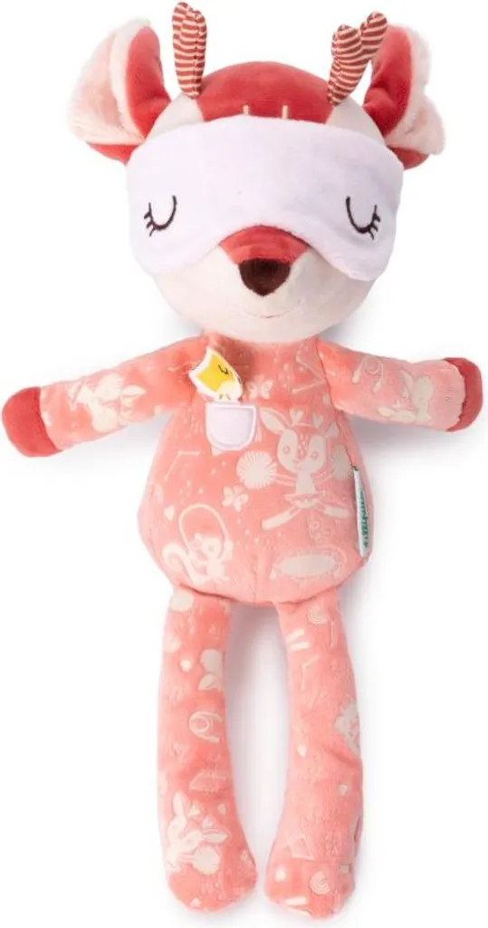 Doudou Biche Stella Lilliputiens Peluche Phosphorescente pour Bébé 30cm