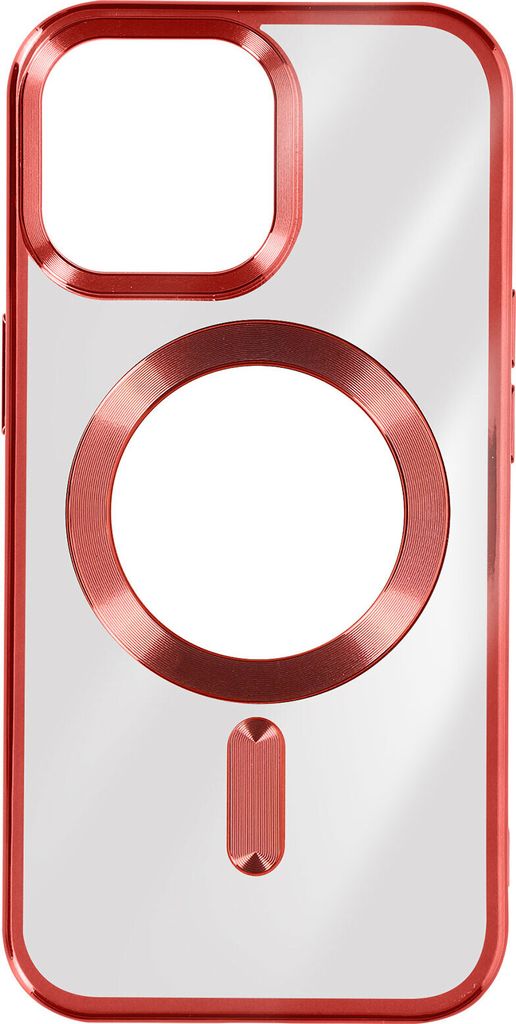 Avizar, Hülle für iPhone 15 Pro Max Chrom-Silikon MagSafe Produktbild 