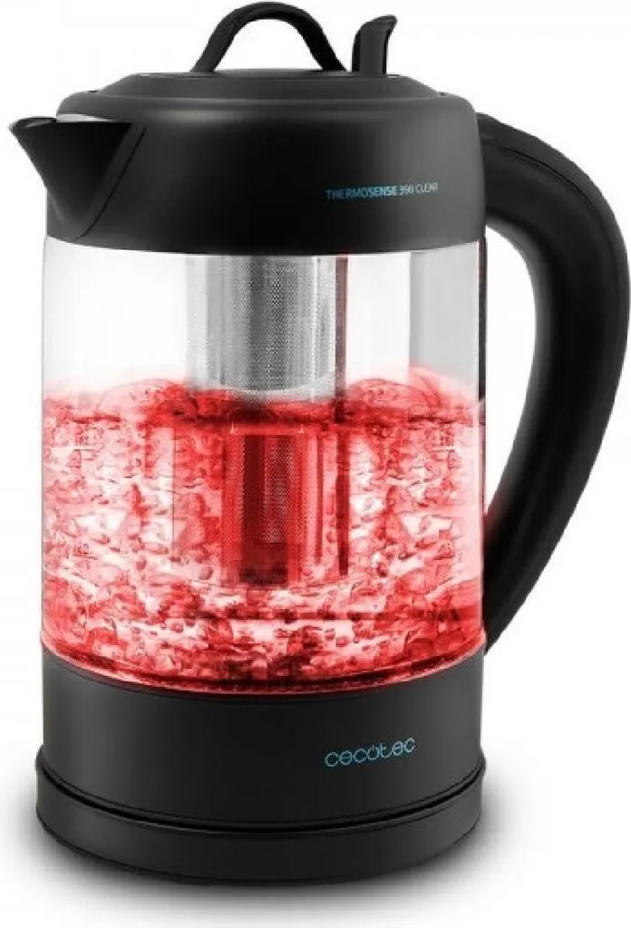 Bouilloire électrique 1.7L Cecotec idéale pour thé, tisane et café noir