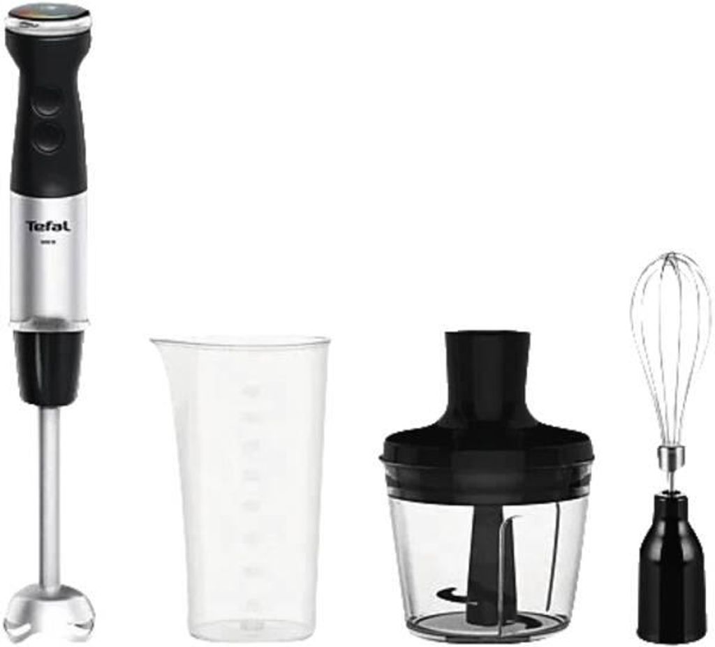 Tefal HB 673830 Quickchef+ 3in1 Stabmixer schwarz Produktbild 