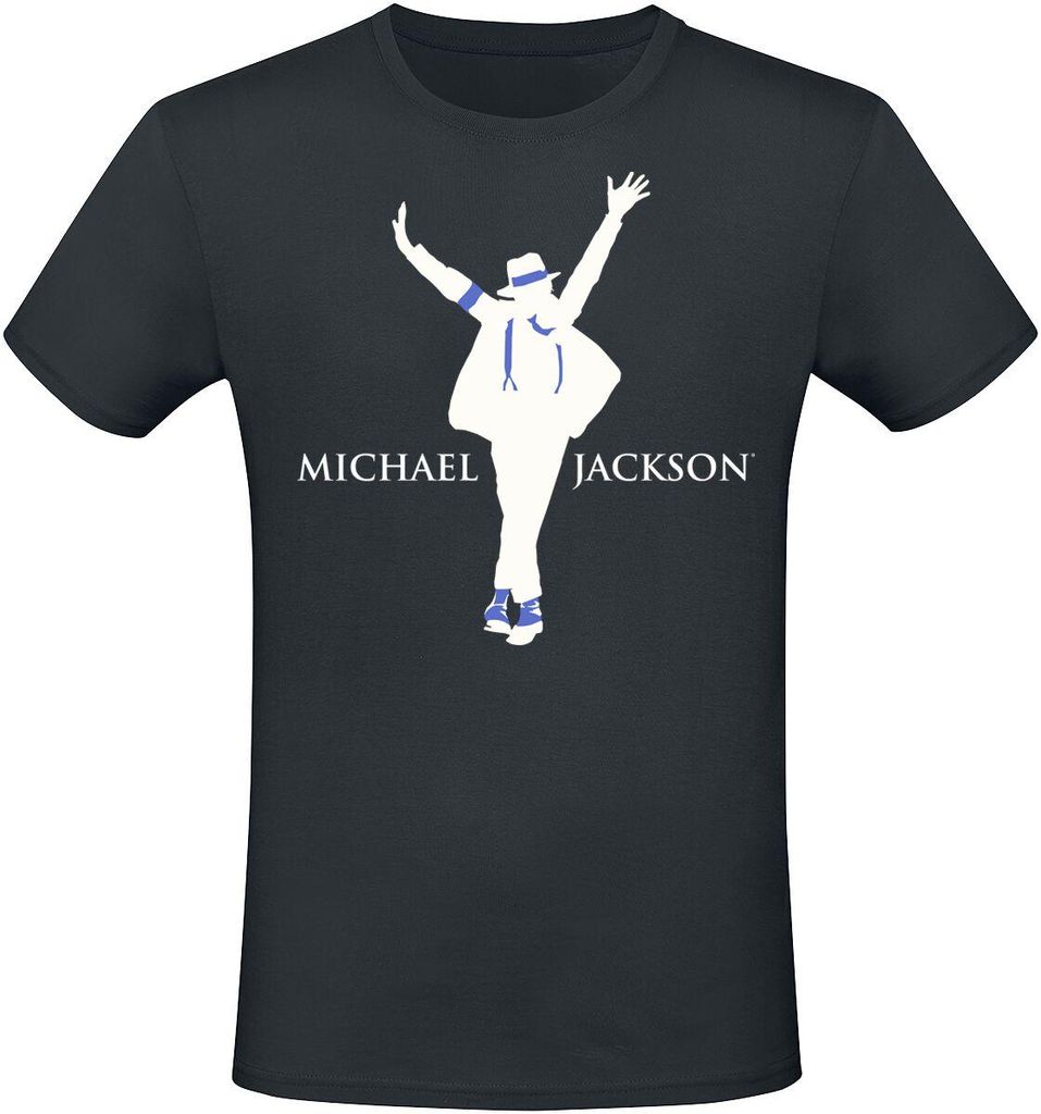 Michael Jackson T-Shirt Herren Sketch schwarz 3XL