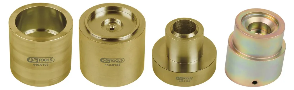 Jeu de douilles de pression pour silentblocs Renault et Nissan 4 pcs