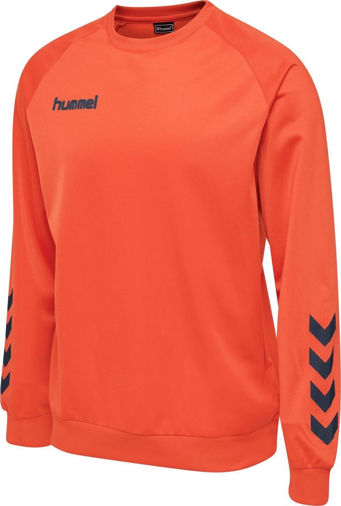 Hummel Promo Poly Sweatshirt Kinder, orange, 176