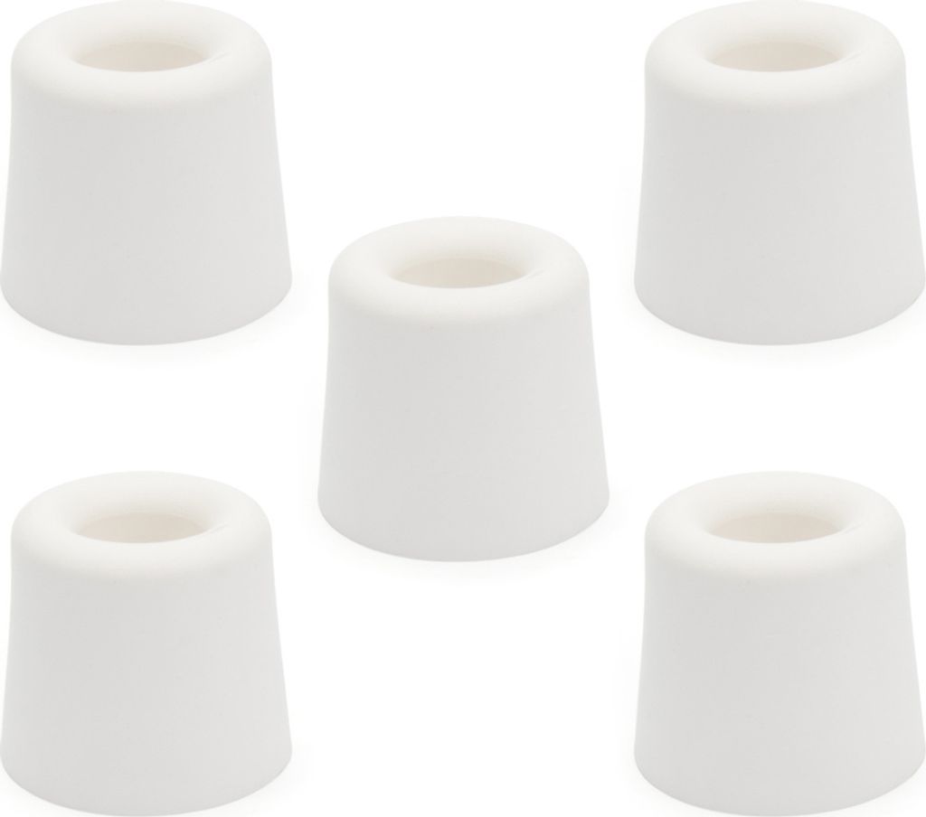 5x sossai Türstopper NTS7 | CLASSIC | Weiß