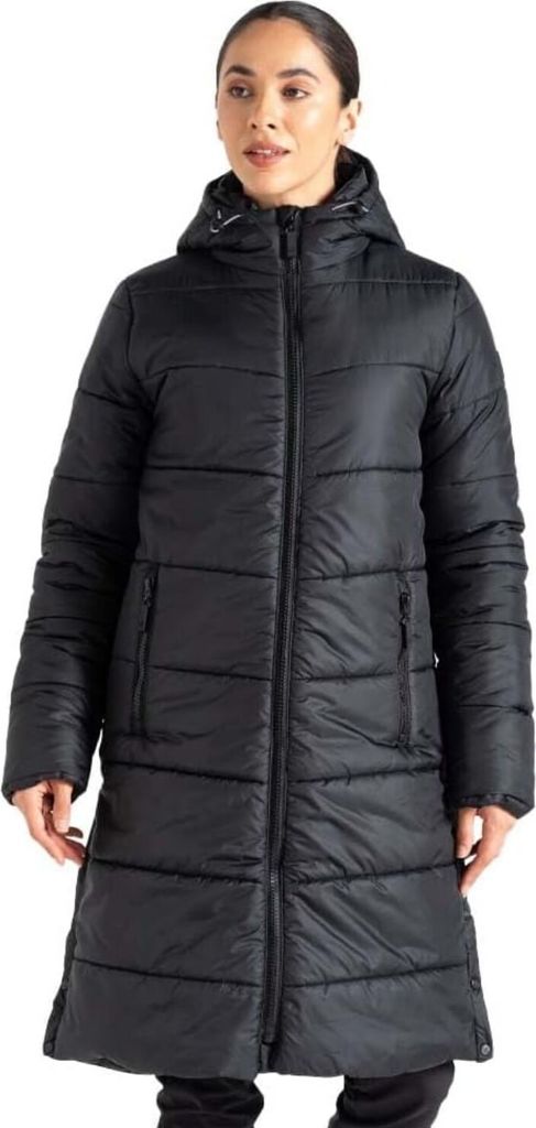 Dare 2B Distinguish Baffle Wintermantel gesteppt für Damen , Farbe:Schwarz, Größe:42