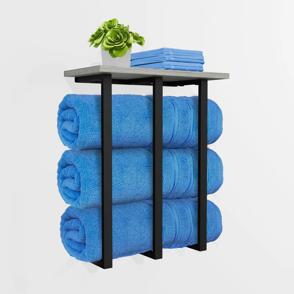 Rangement mural serviettes idéal pour optimiser les petits espaces