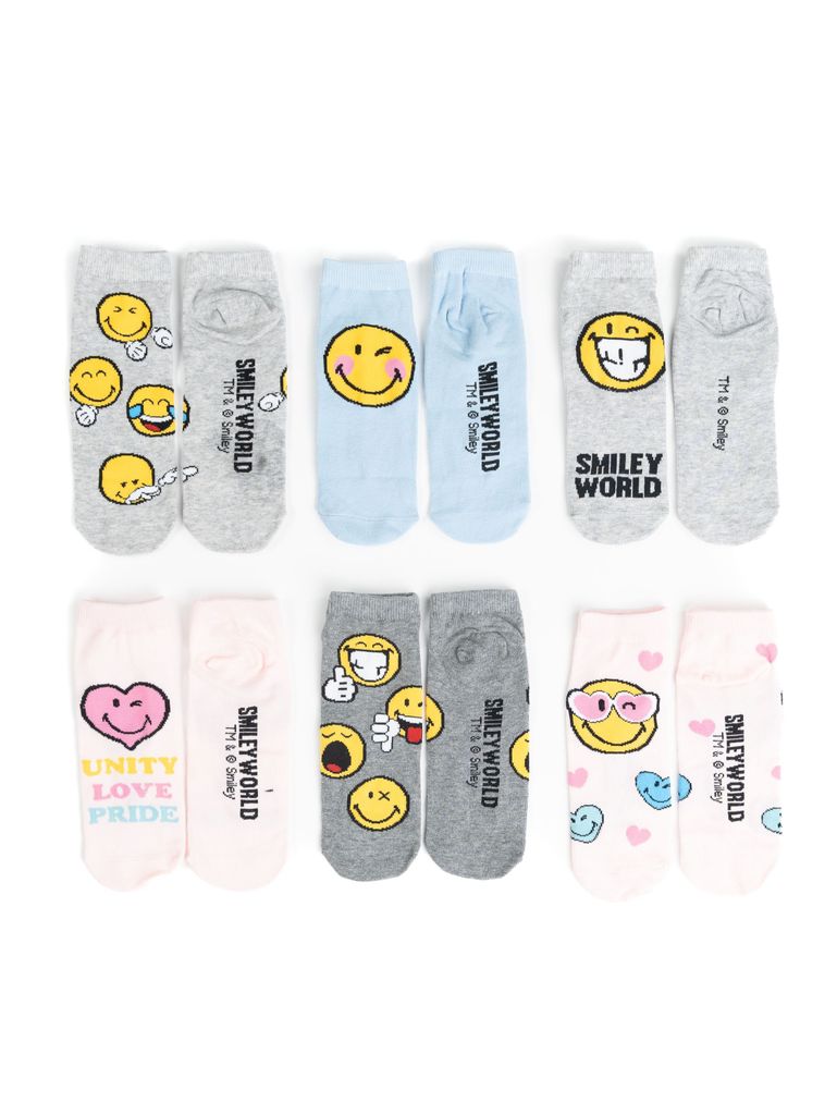 Smileyworld Adventskalender mit 12 Paar Socken Größe 38-43 Produktbild 3