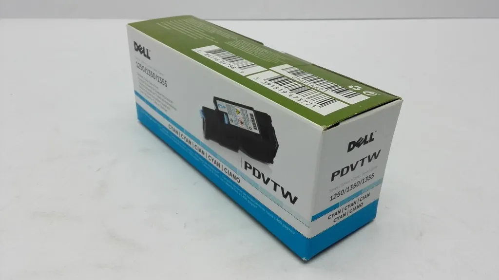 Toner Dell Cyan haute capacité 1400 pages - Impression laser précise