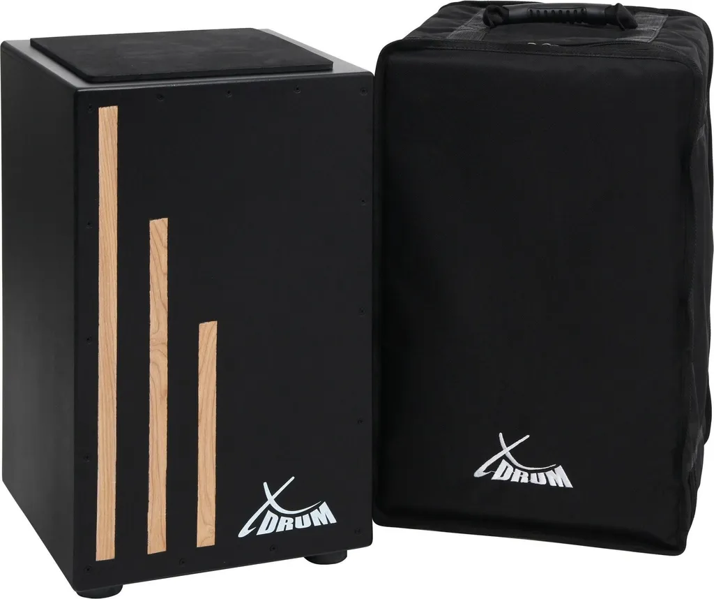 Cajon de voyage XDrum Primero Negra idéal pour concert acoustique