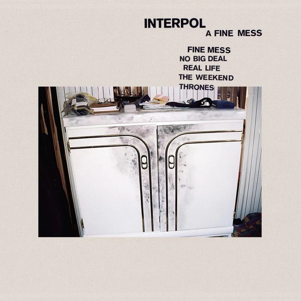 Disque Vinyle Fine Mess Interpol EP - Musique Indie Rock pour Tourne-disque