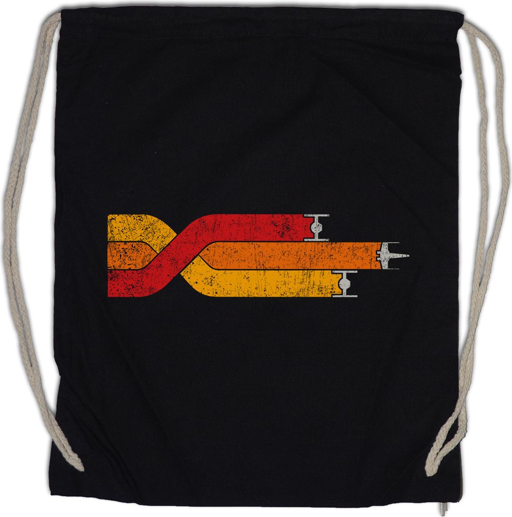 Urban Backwoods Star Battle Knot, Turnbeutel, Farbe: Schwarz