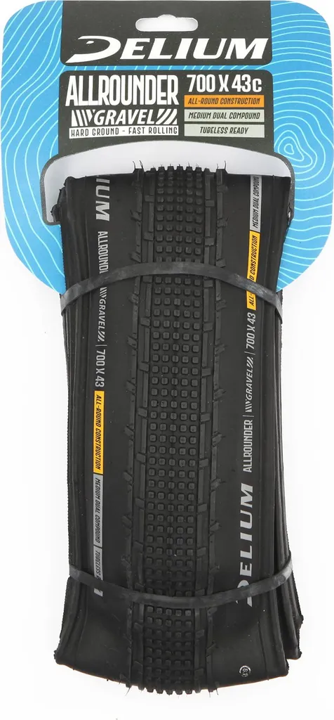 Pneu Gravel et VTC SA-317 700x43C Allrounder pour chemins et ville
